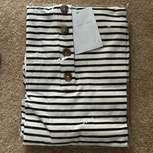 Lou Lou & Company Black and White Striped Dress